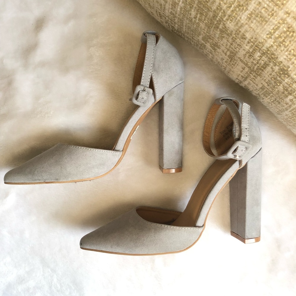 Light blue heels